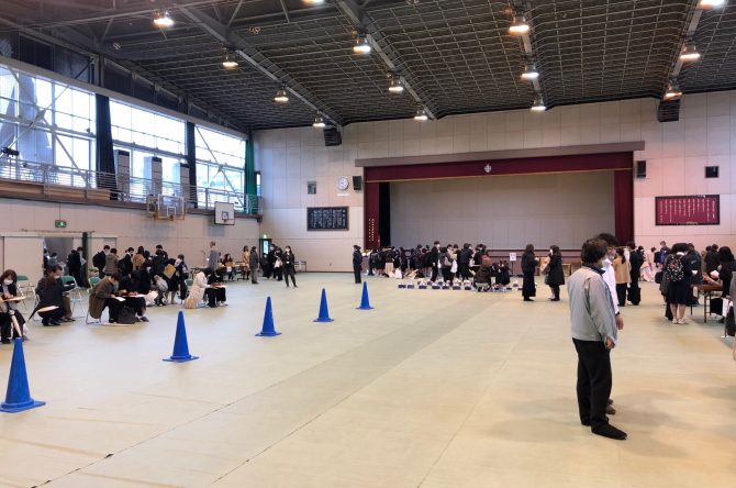 待ち遠しい４月！入学許可候補者説明会