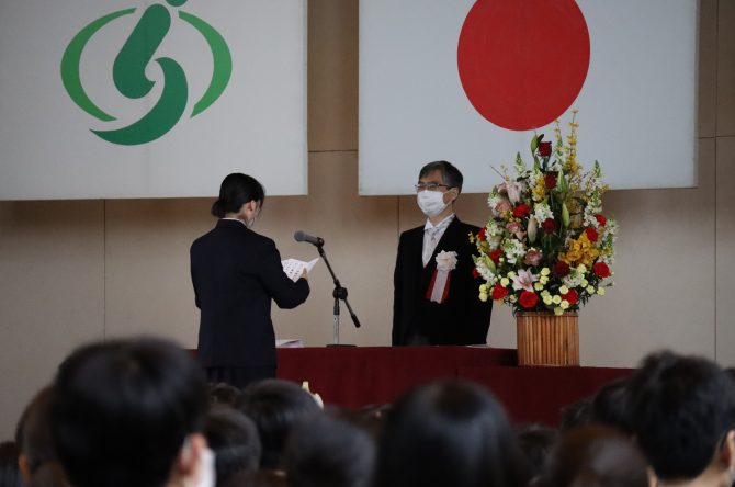 第60回　入学式が行われました