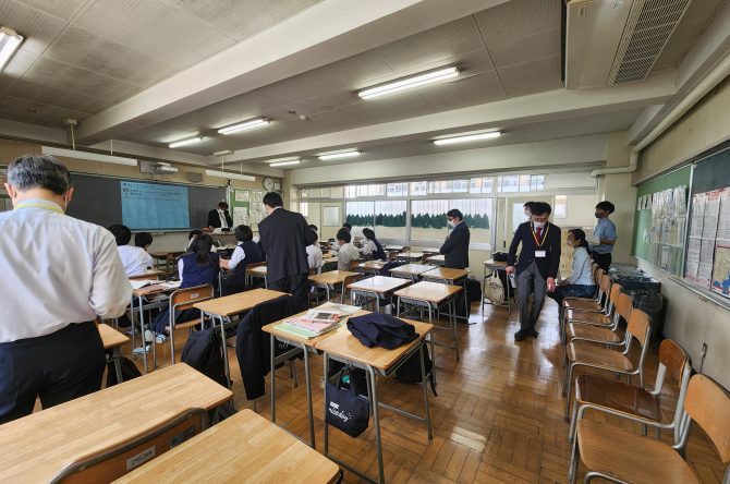 さいたま市教委 学校訪問