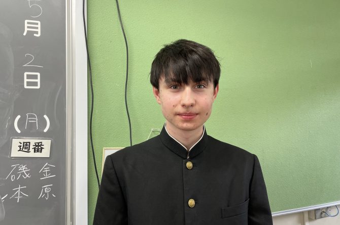留学生が登校開始しました