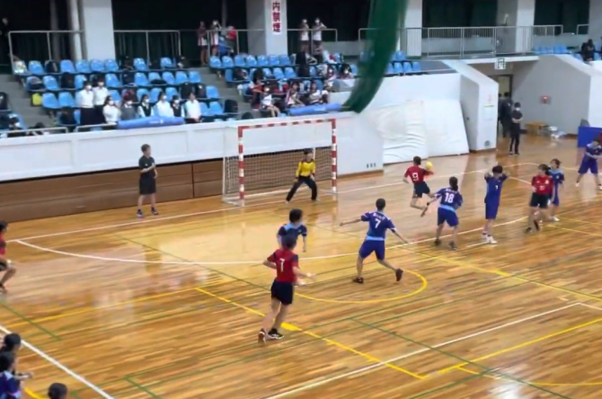 女子ハンドボール部インハイ県予選