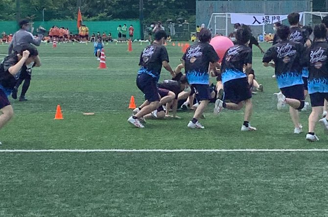 体育祭が行われています！