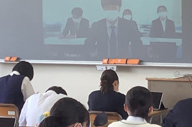 教育実習生講話