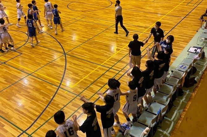 女子バスケットボール部　インハイ県大会ベスト８