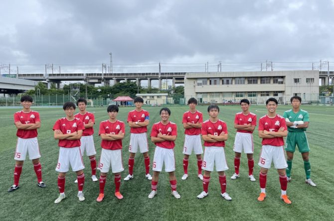 サッカー部　高円宮杯S1クラス　前半2位で折り返し