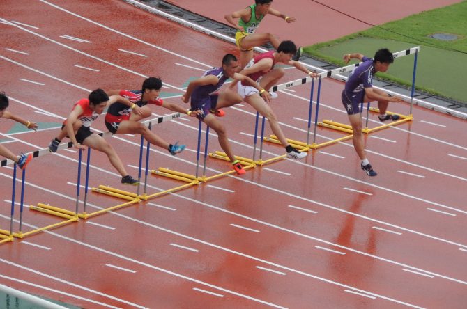 陸上競技部　国体最終予選おわりました。