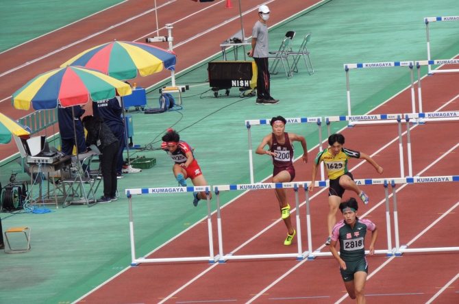 陸上部あと一歩で関東大会逃す　9月22～24日