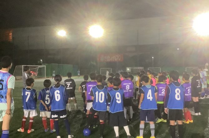 「エンジョイサッカー」初日開催