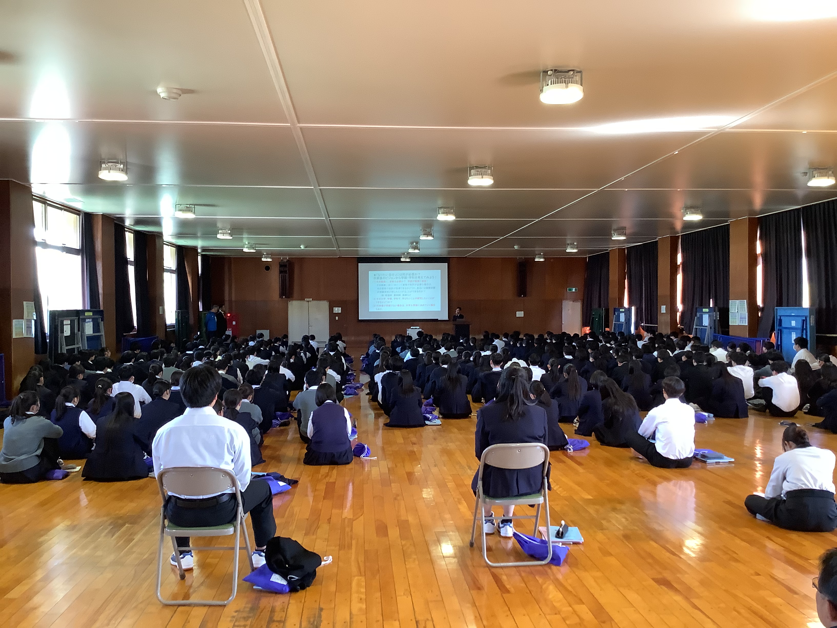 3年次進路説明会