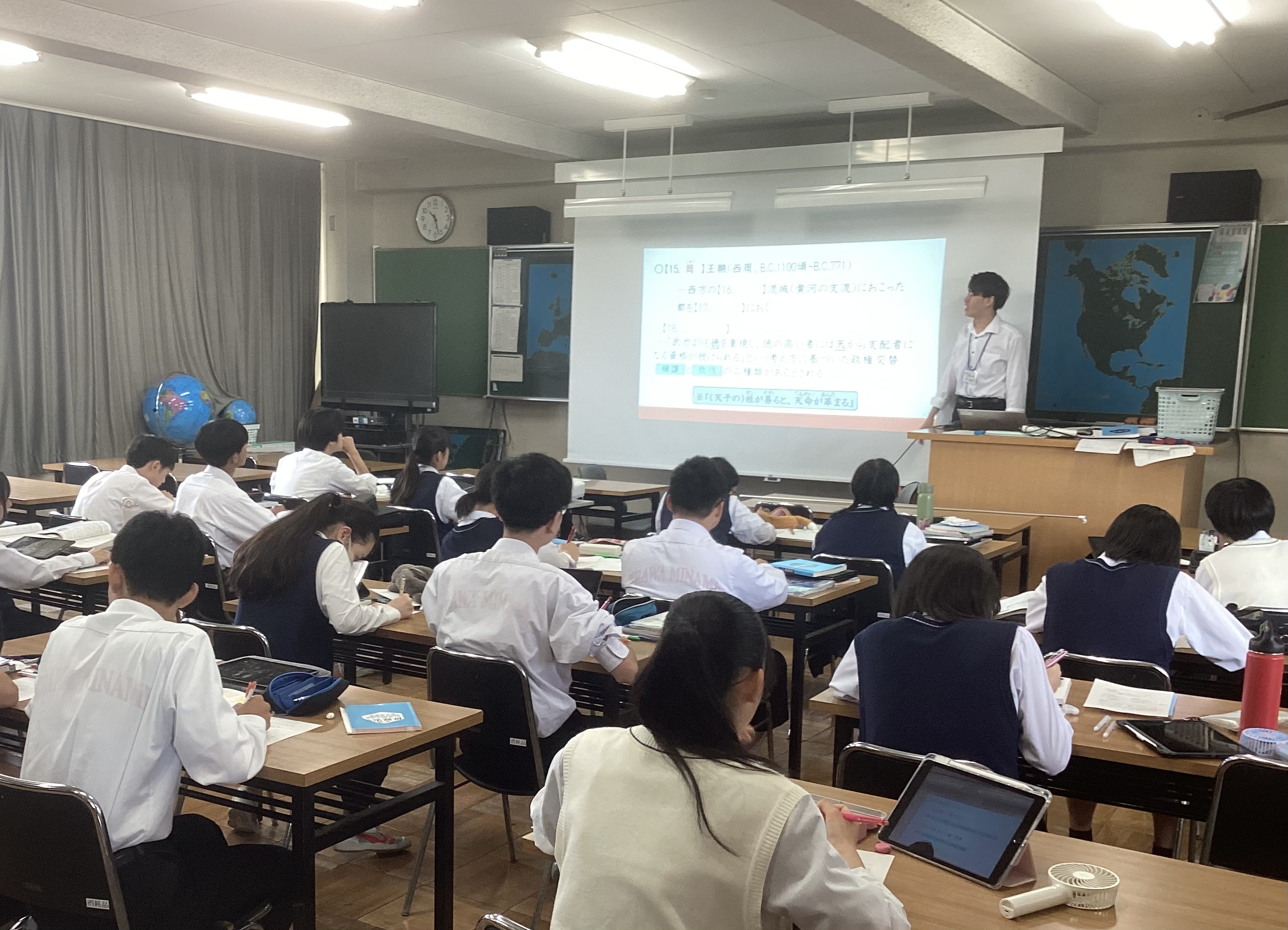 教育実習最終日
