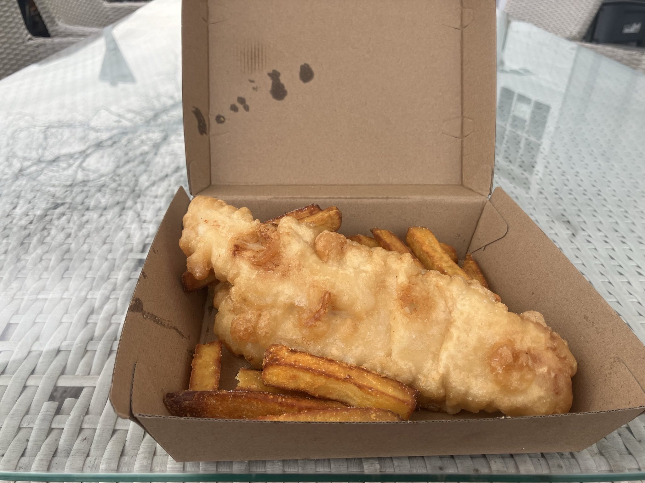 有名店のFish＆Chips！
