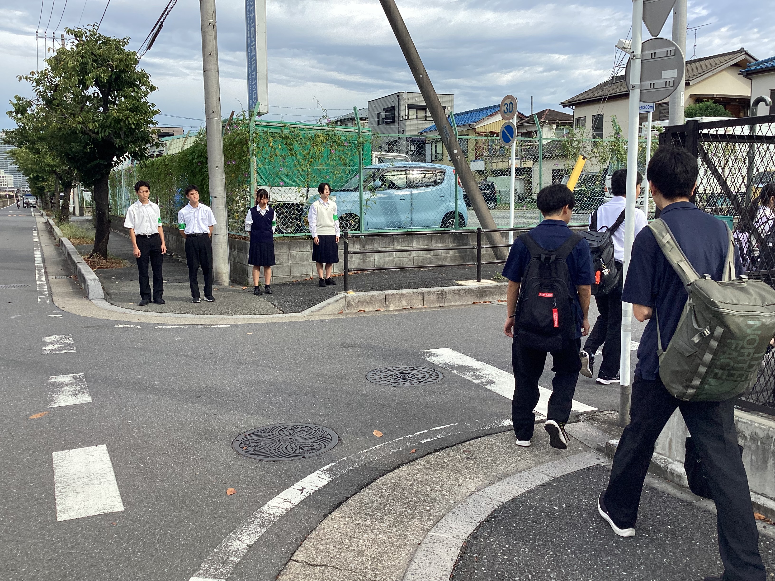 朝の挨拶運動