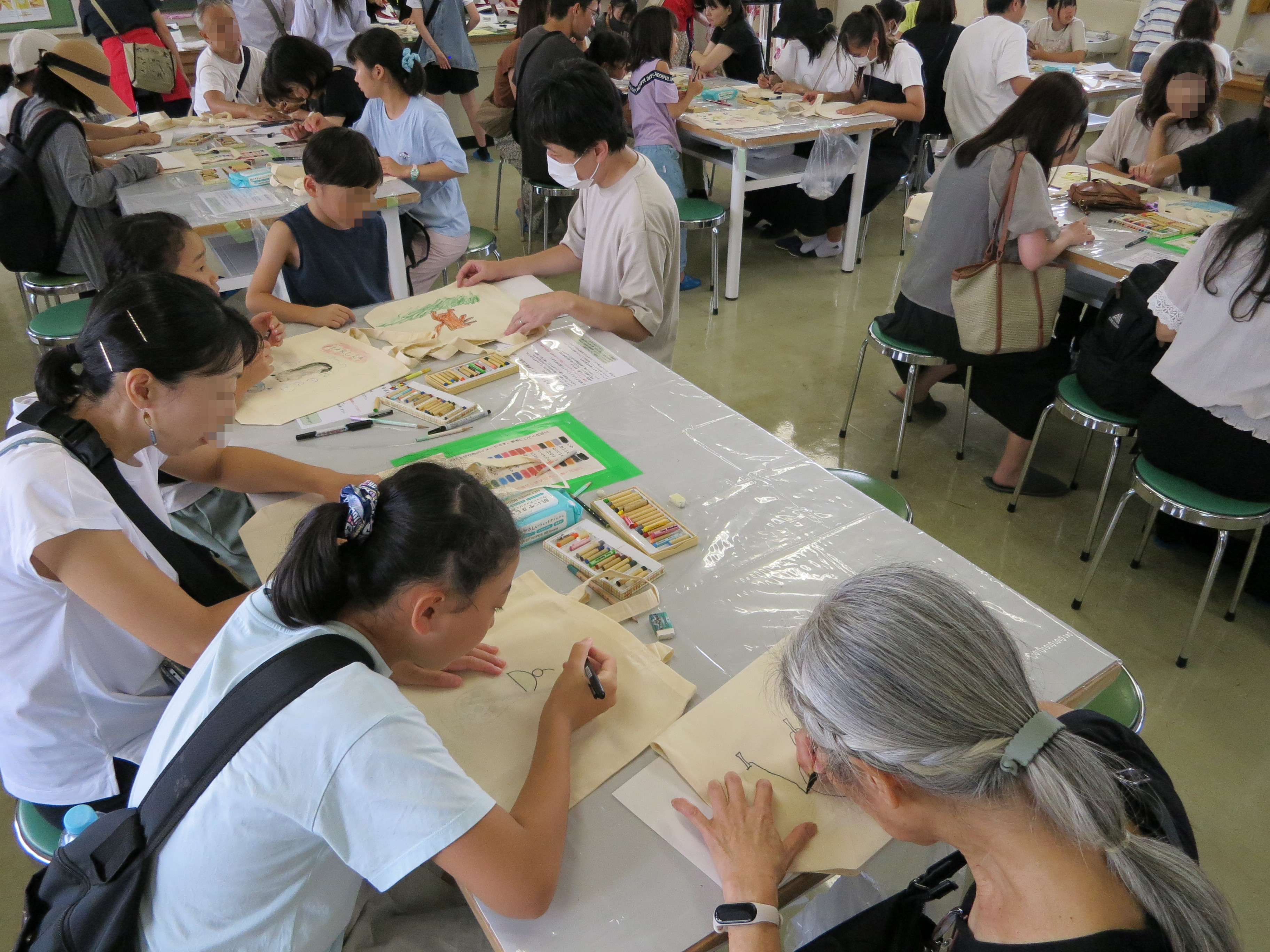 楽しく手作りエコバッグ