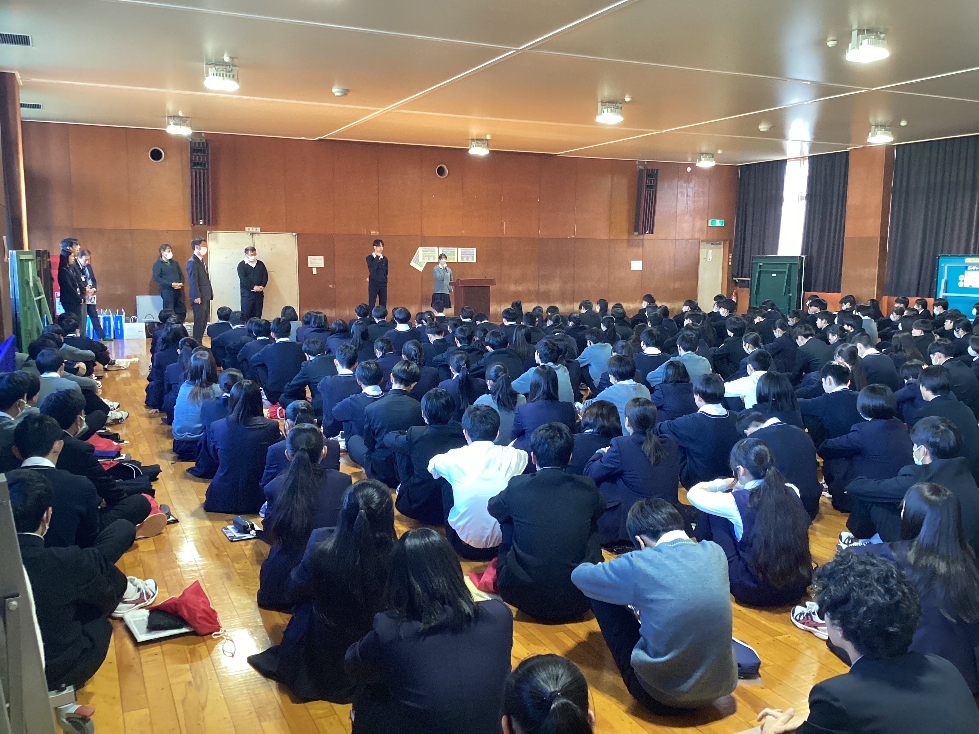２年次研修旅行結団式