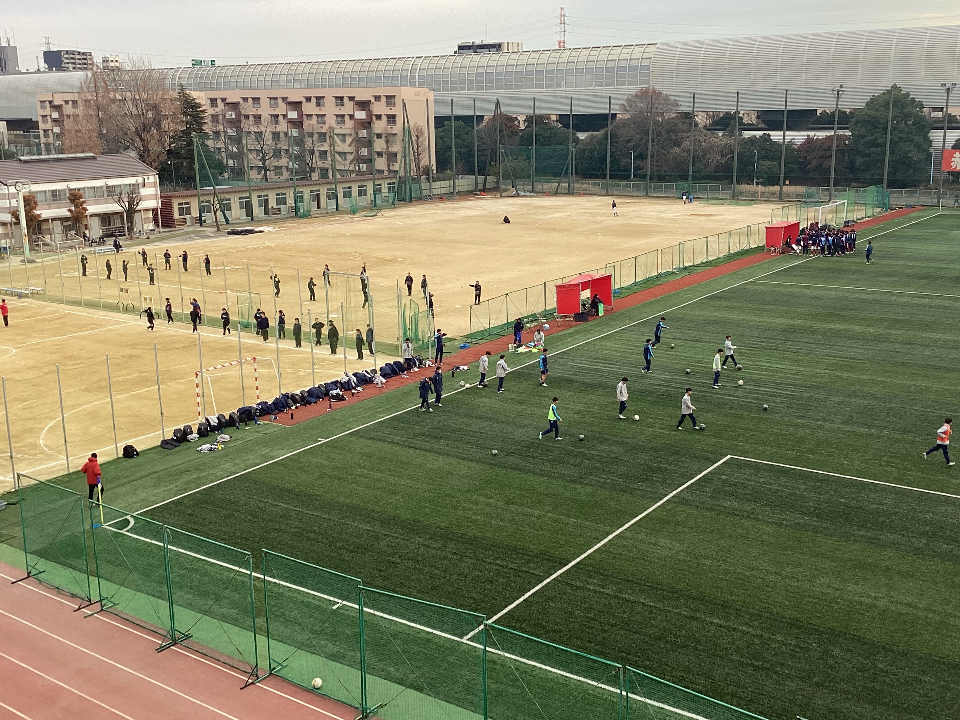冬休みの部活動