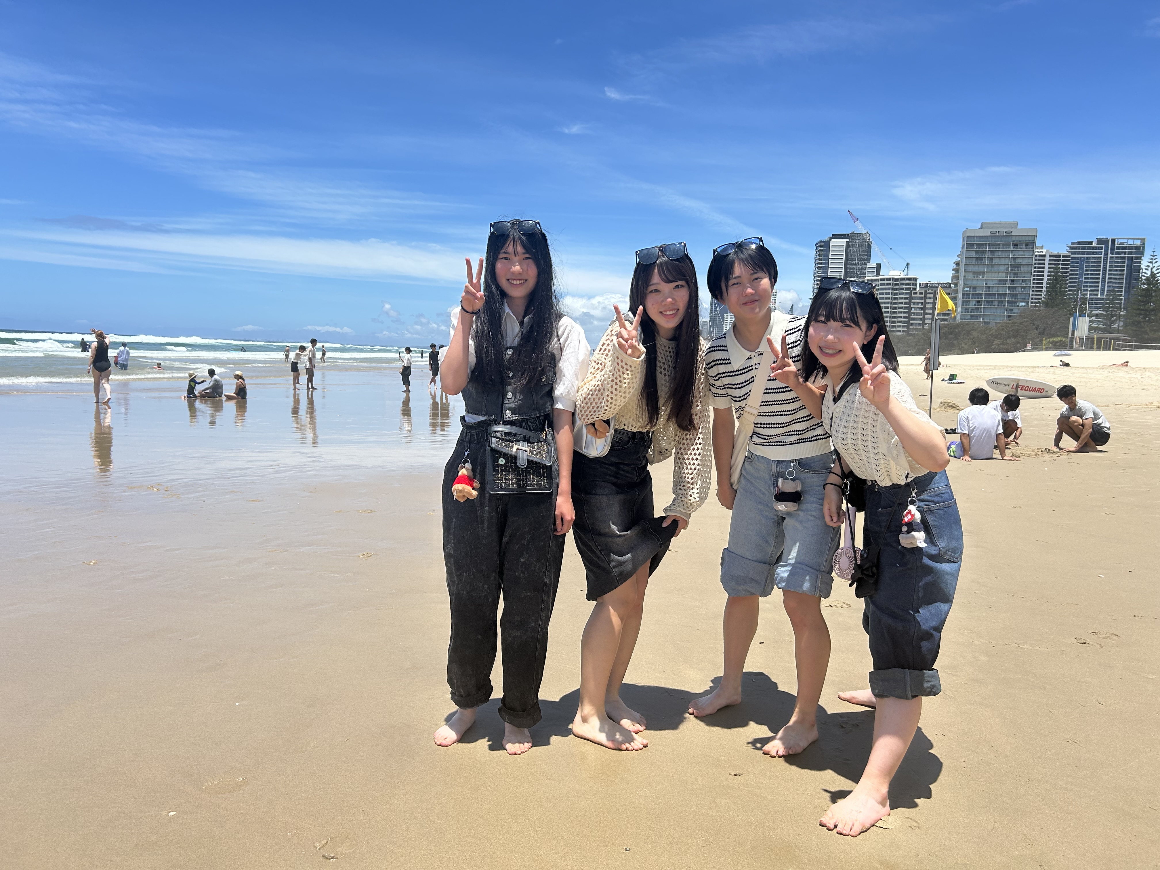 ゴールドコーストの海