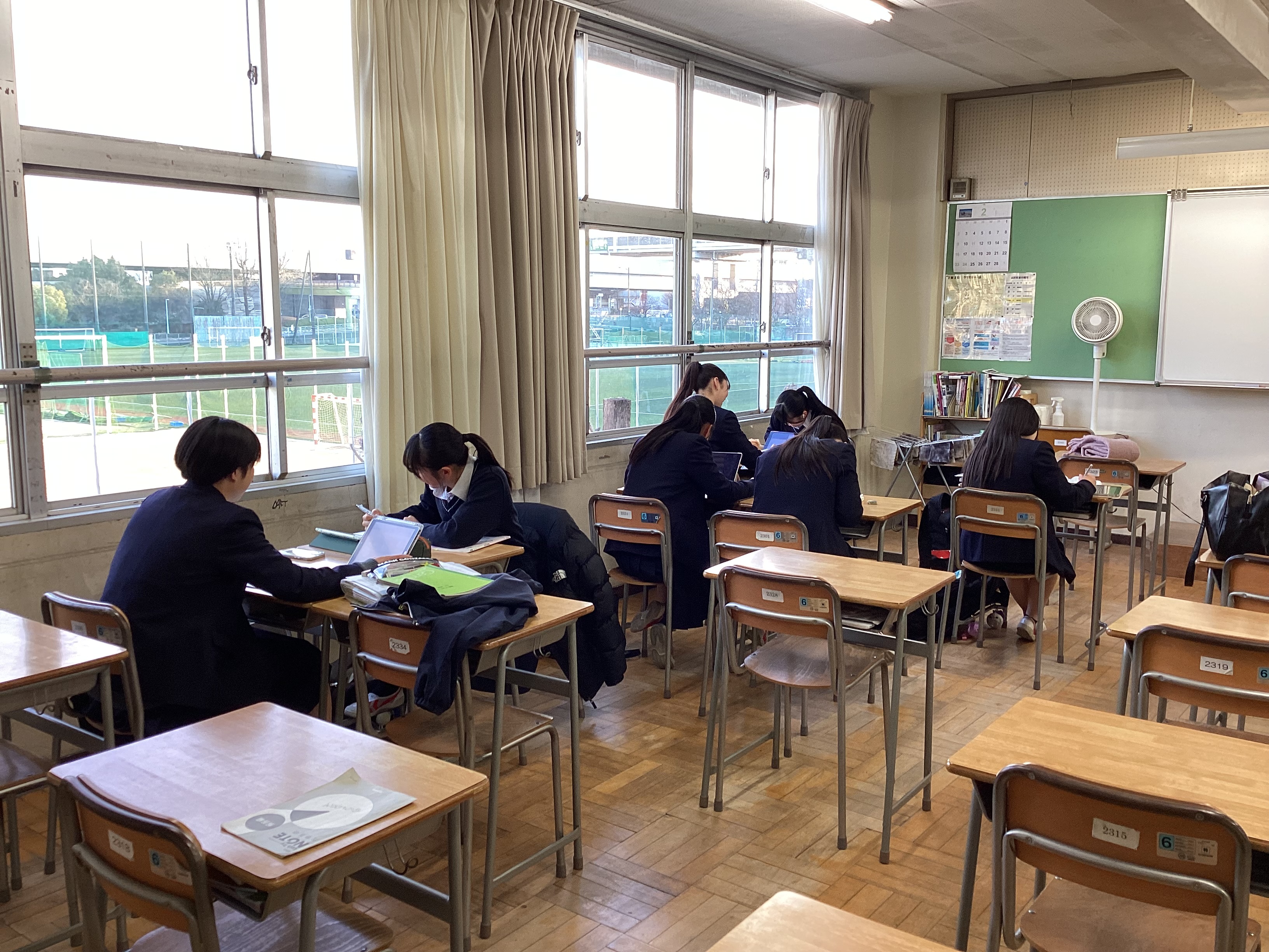放課後のテスト勉強