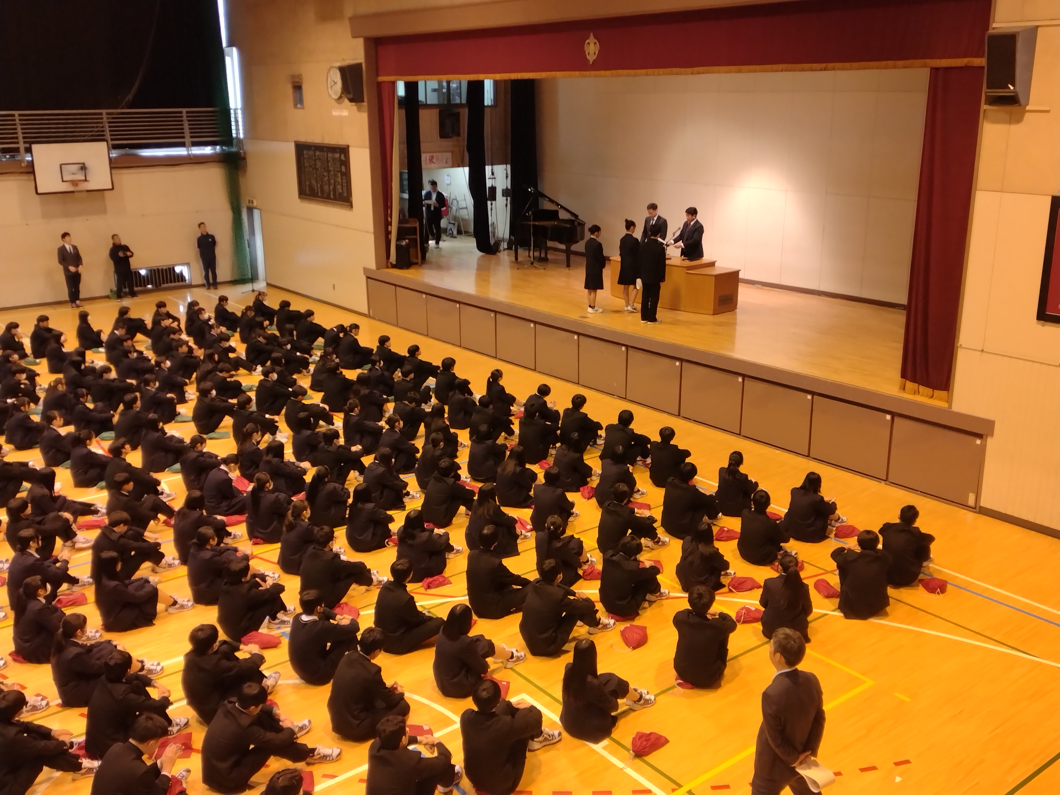 表彰・修了式