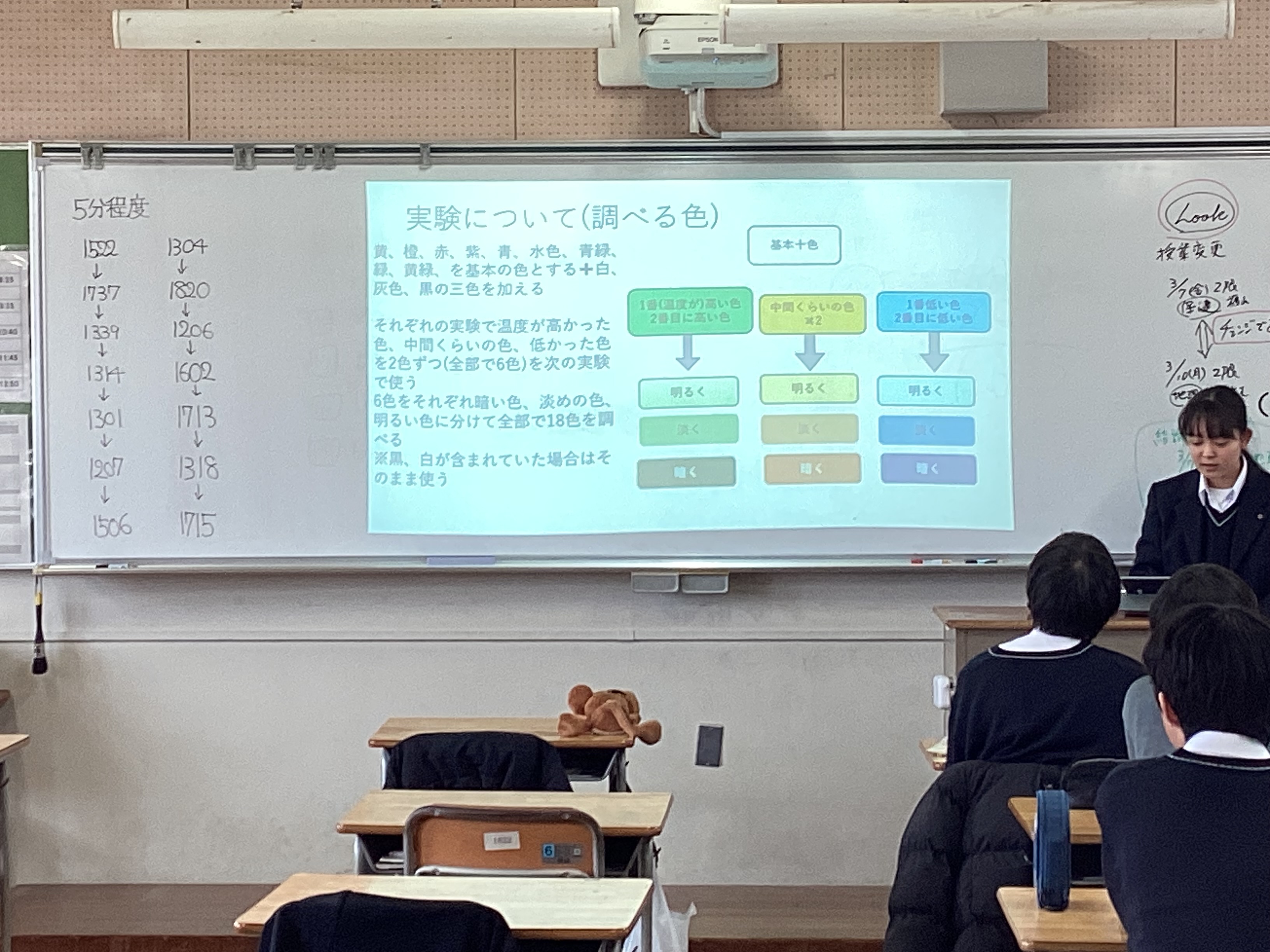 １年次　課題探究中間発表