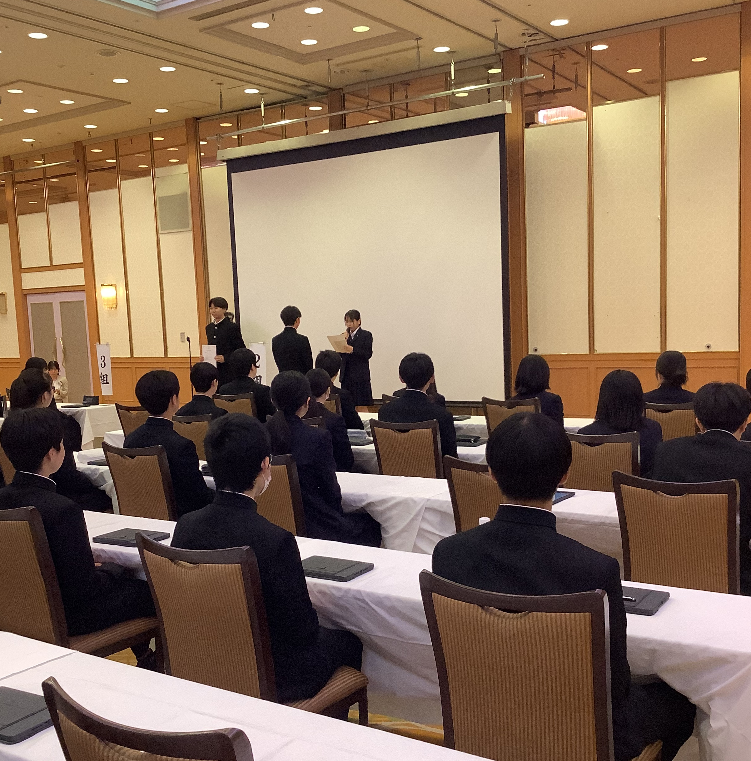 1年生 校外HR 最終日！