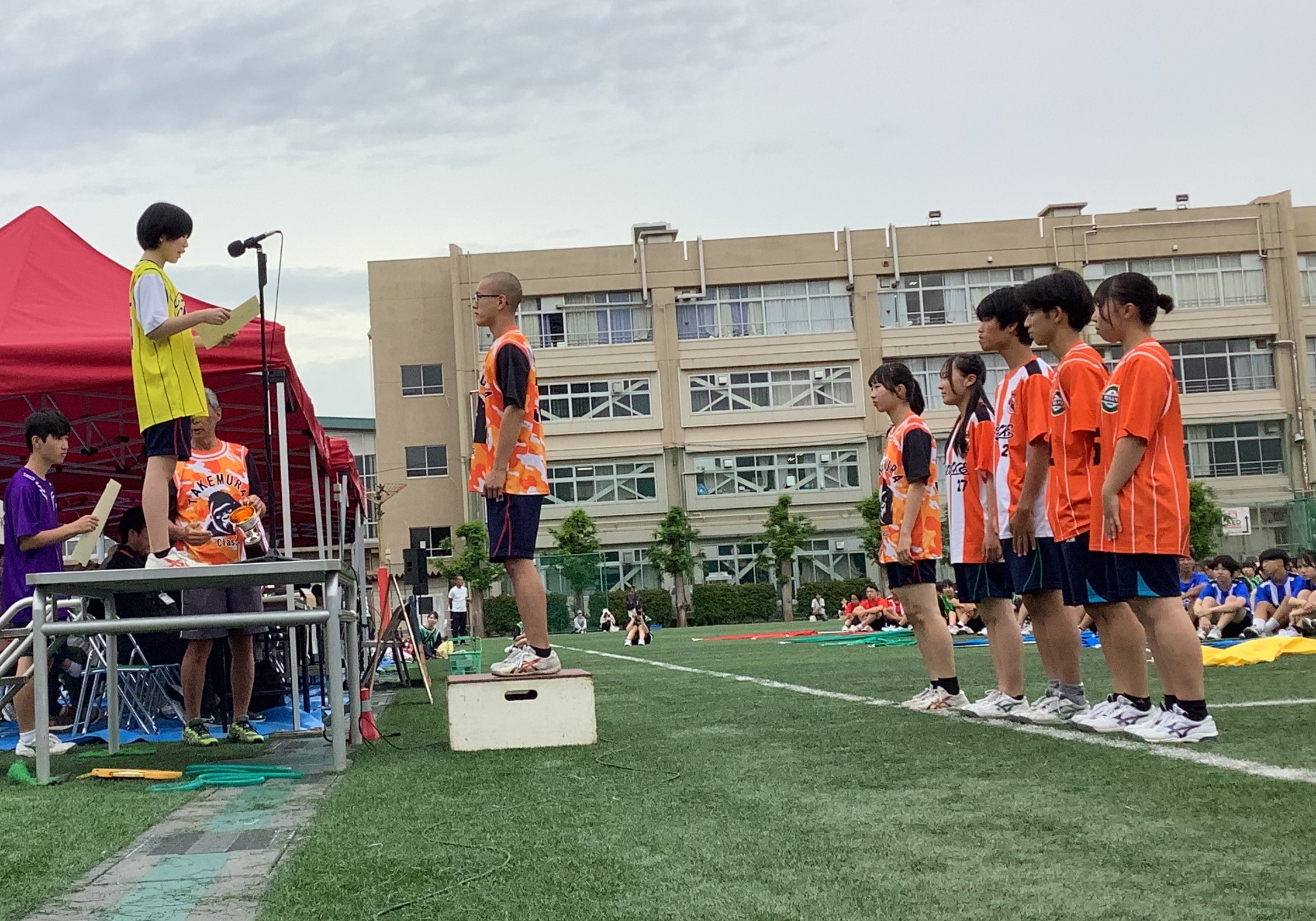 体育祭閉会式