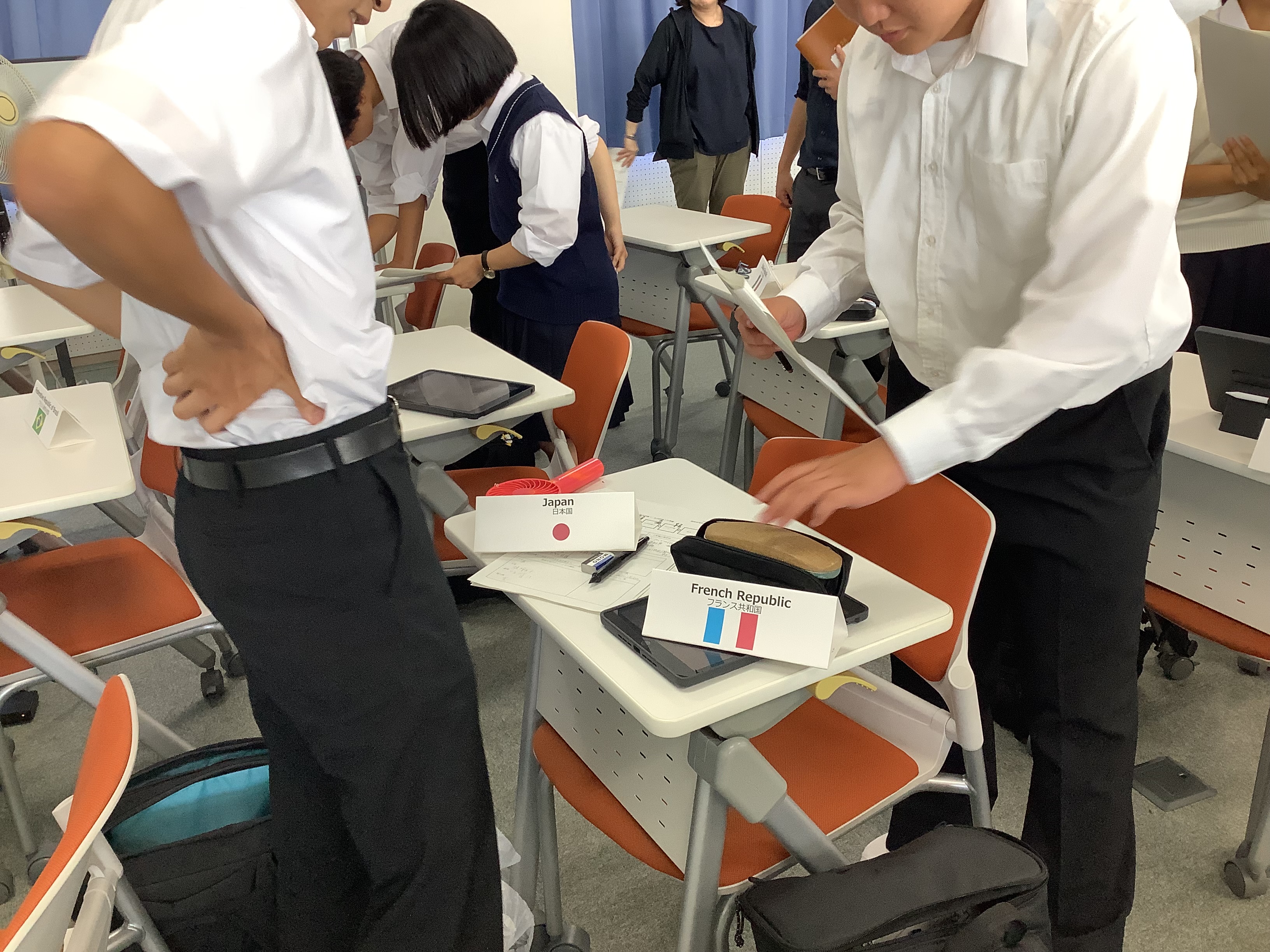 模擬国連　体験会