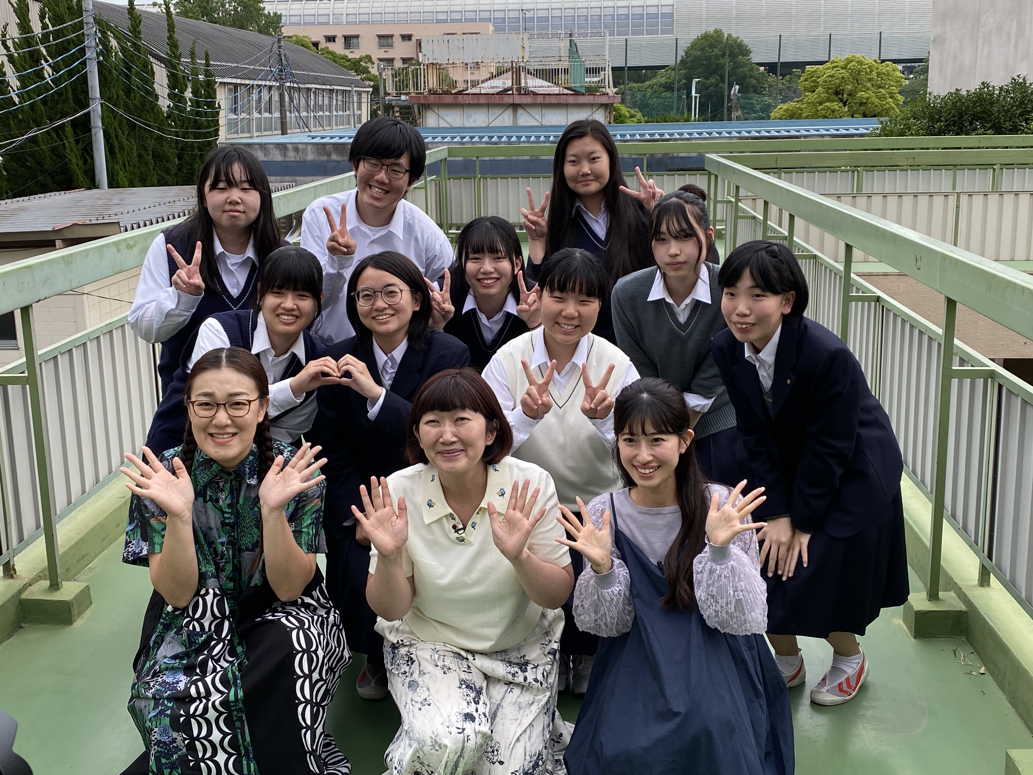 番組収録後の記念撮影