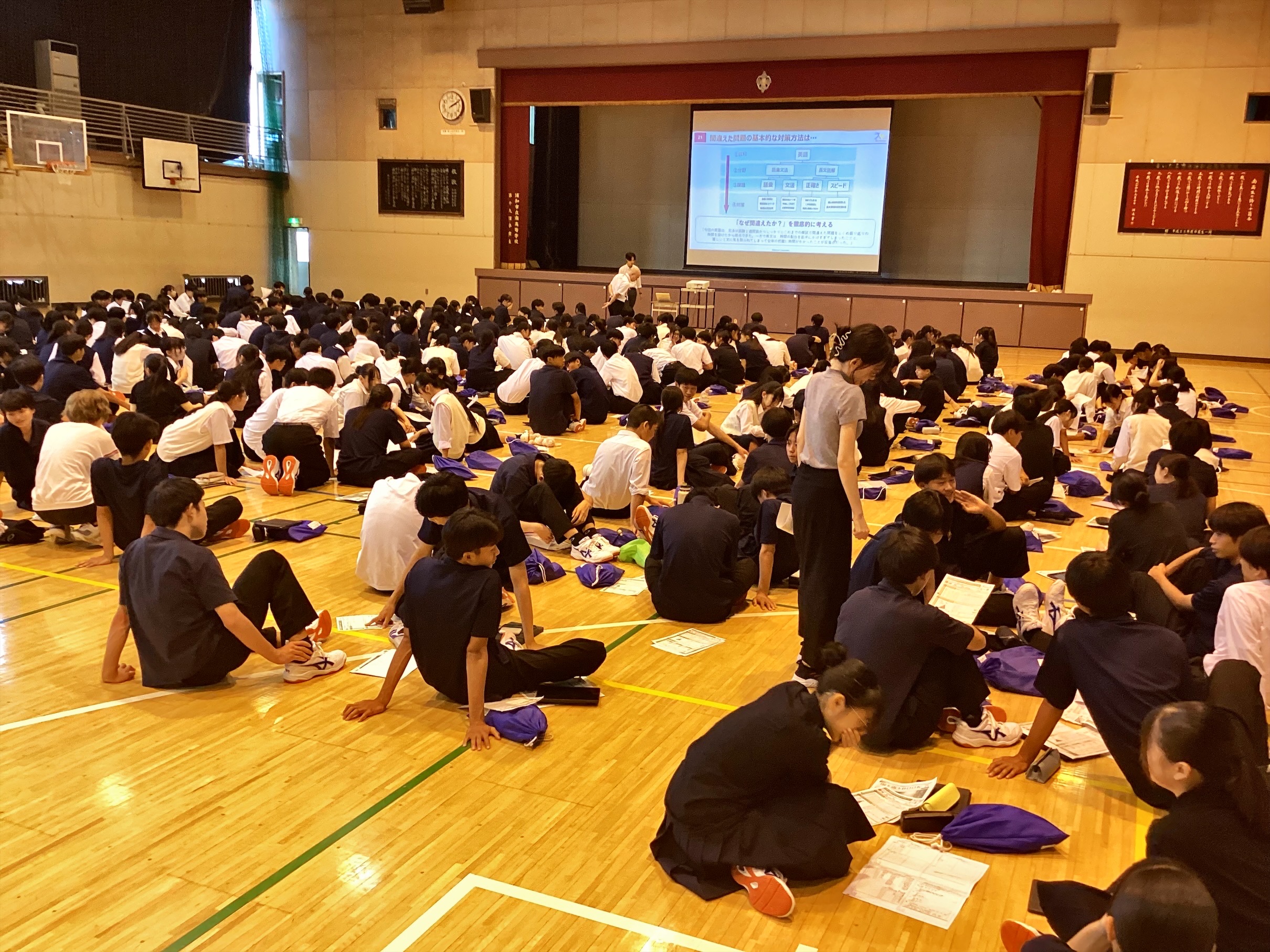 1年次 模試分析会