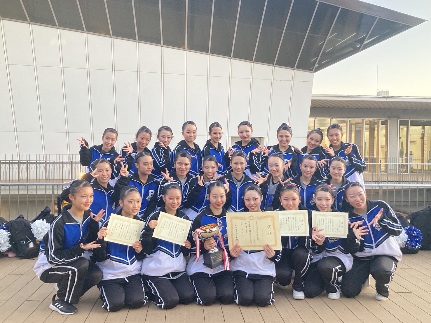 バトン部　総合優勝！全国高等学校総合文化祭出場権獲得！