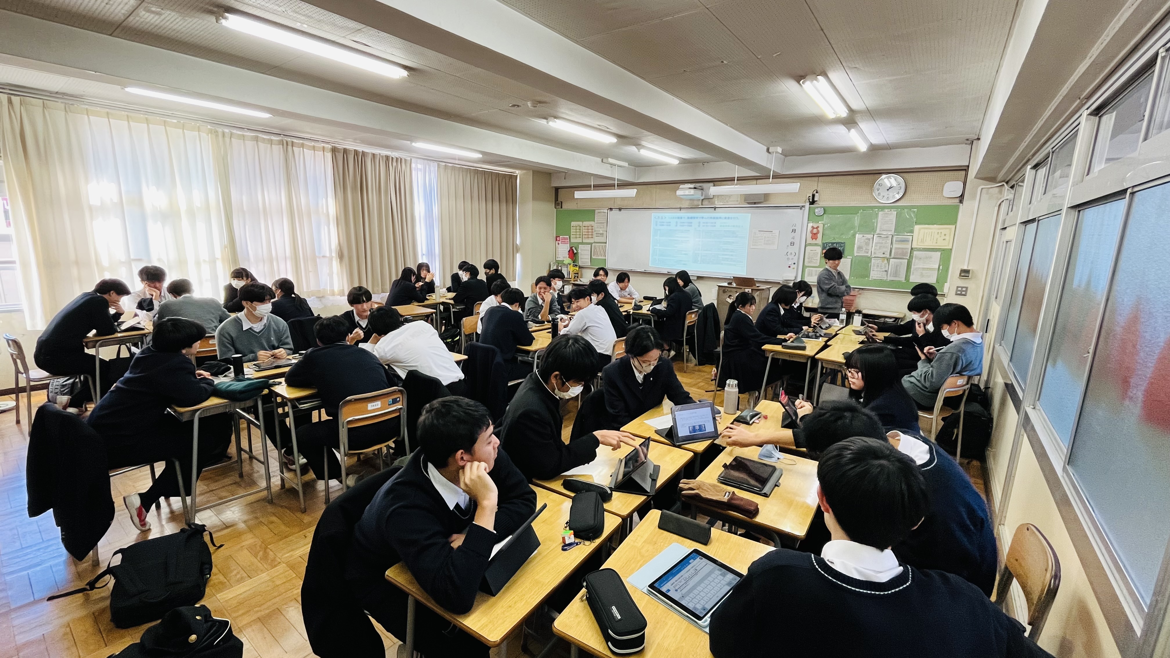 ３年次最後の探究授業