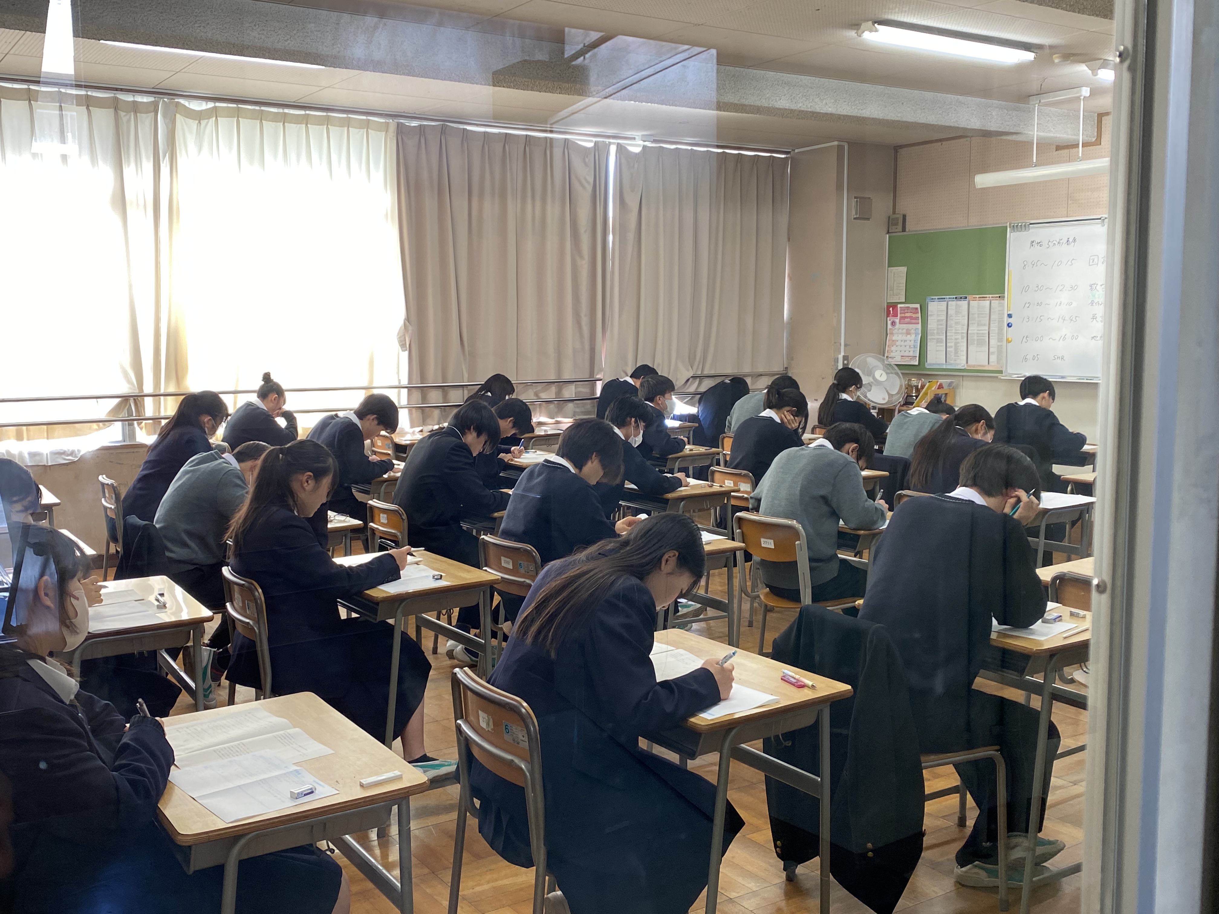 1, 2年次 模試受験