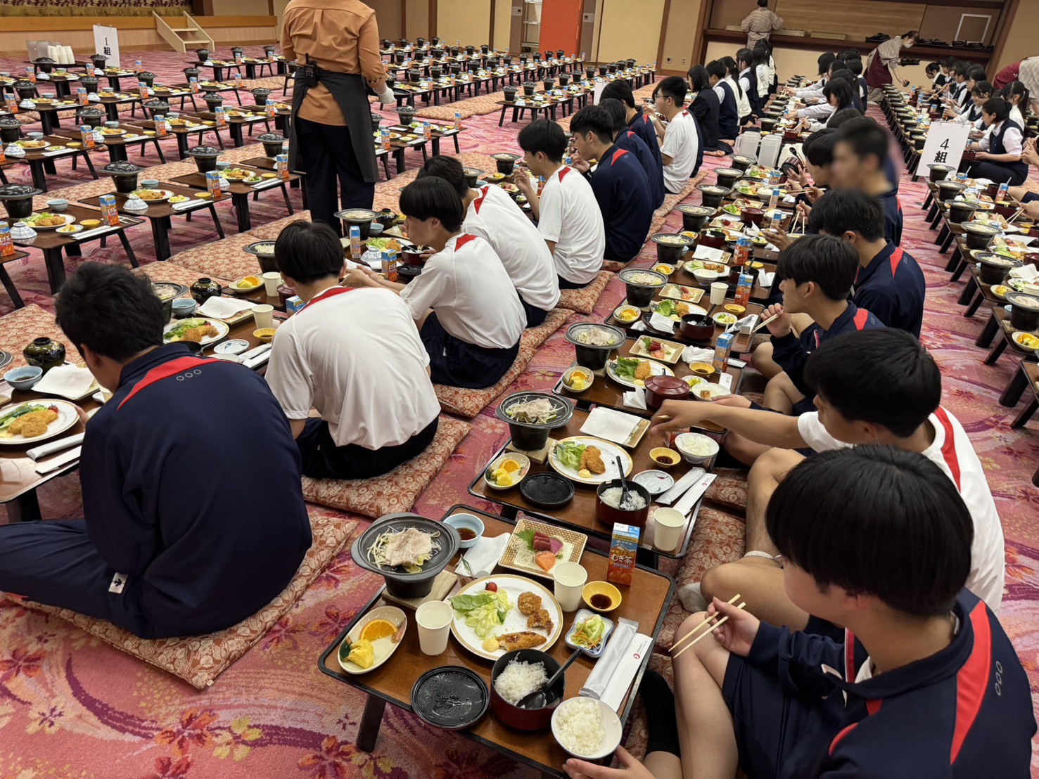 １年次校外ＨＲの様子②