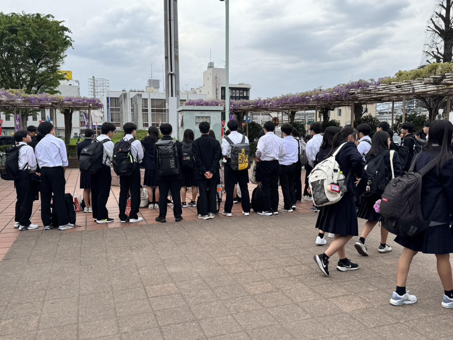 1年次校外HR終了