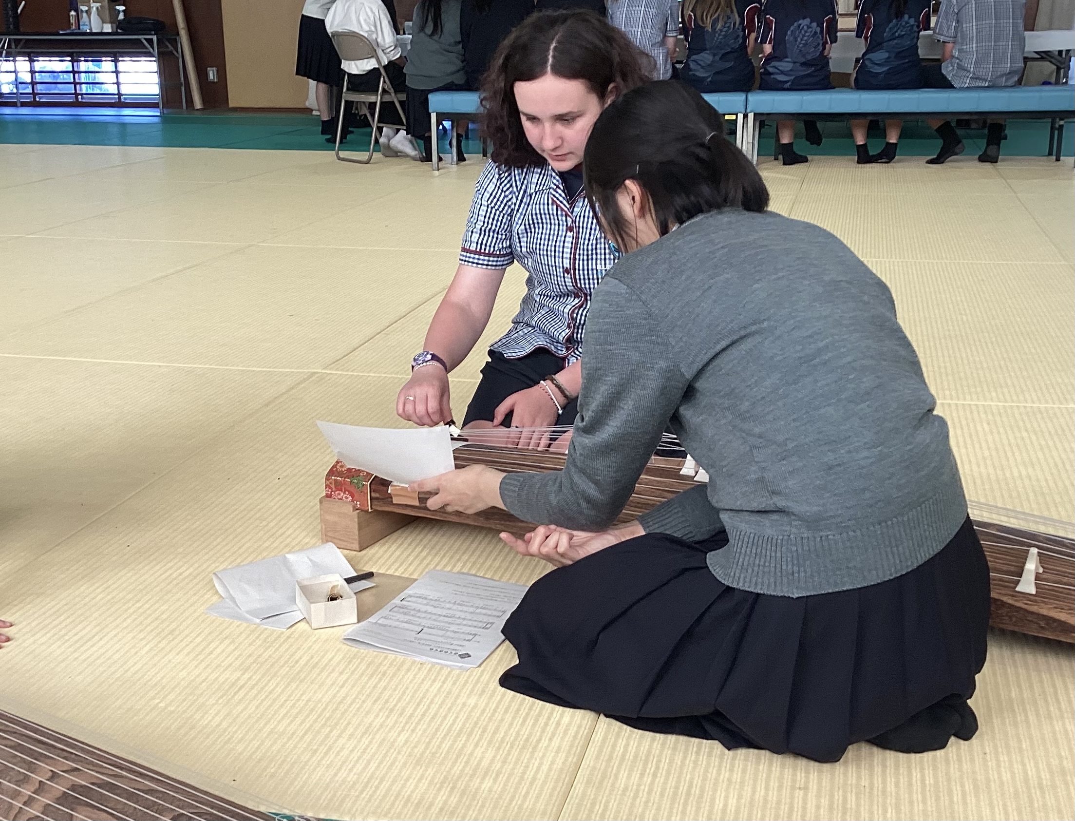 留学生　歓迎セレモニーno.3　筝曲編