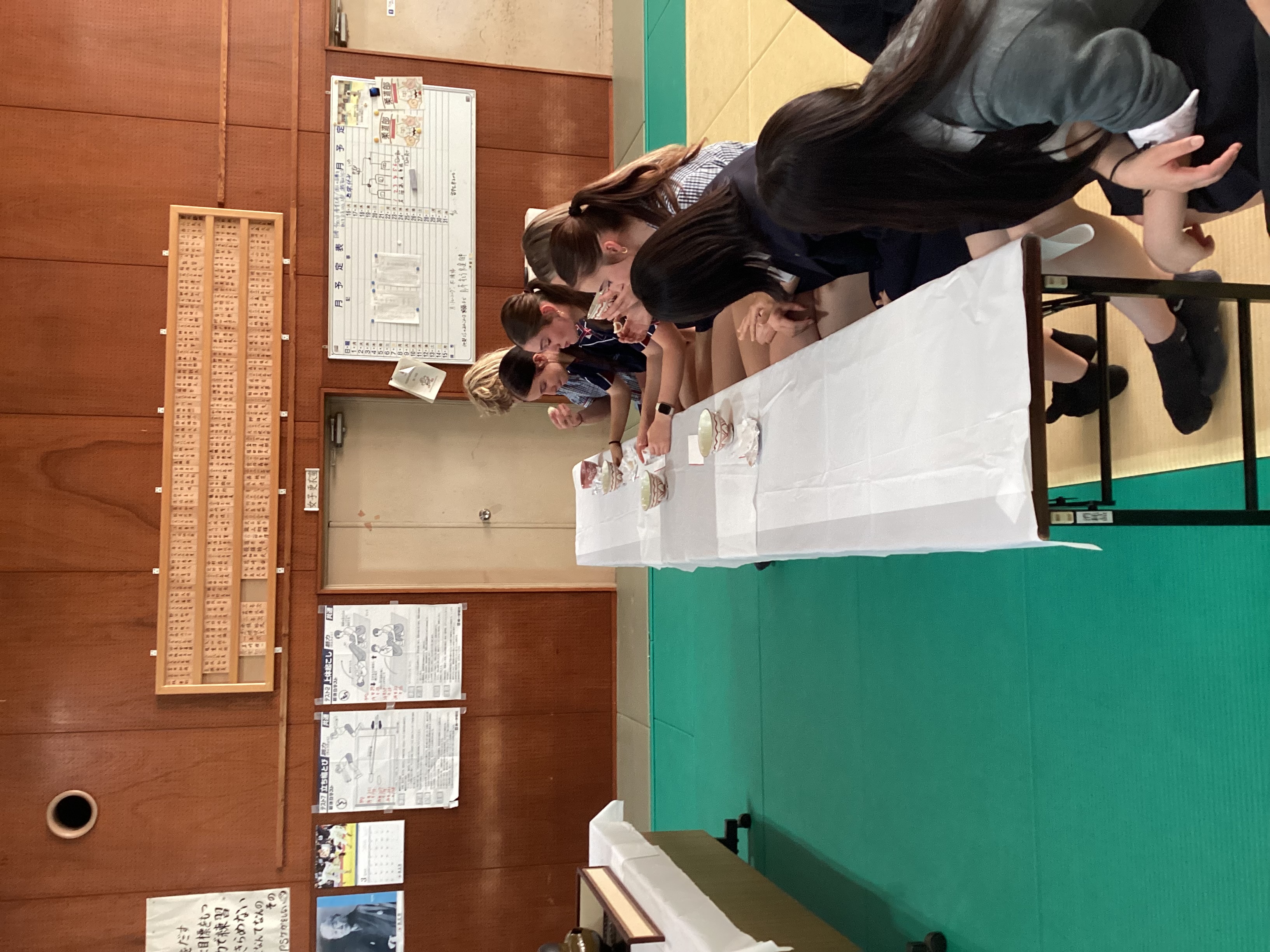 留学生　歓迎セレモニーno.2　茶道編