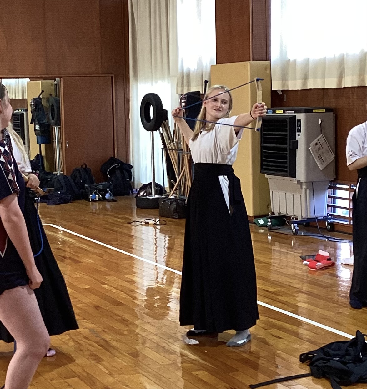 留学生　歓迎セレモニーno.4　弓道編