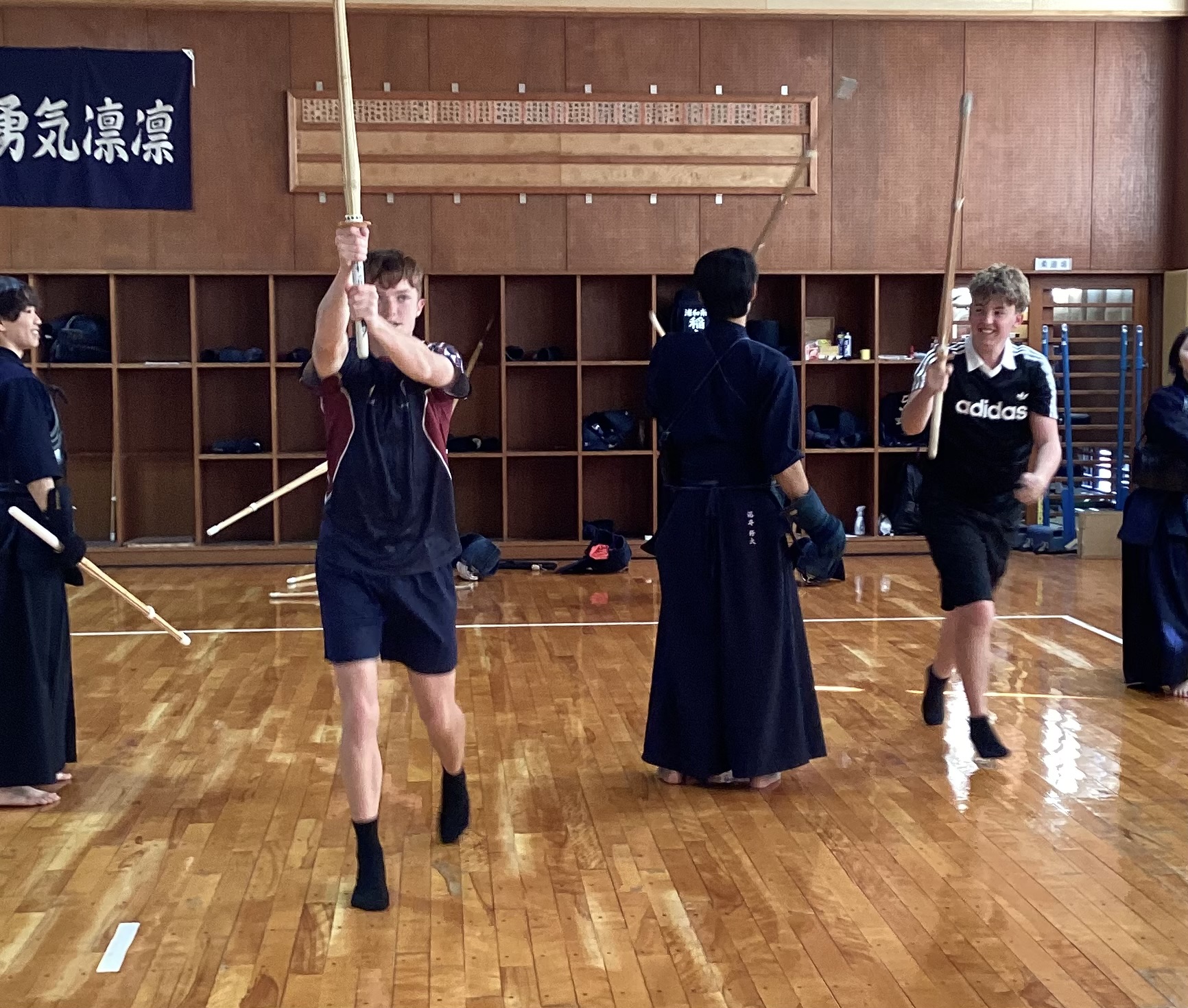 留学生　歓迎セレモニーno.1　剣道編