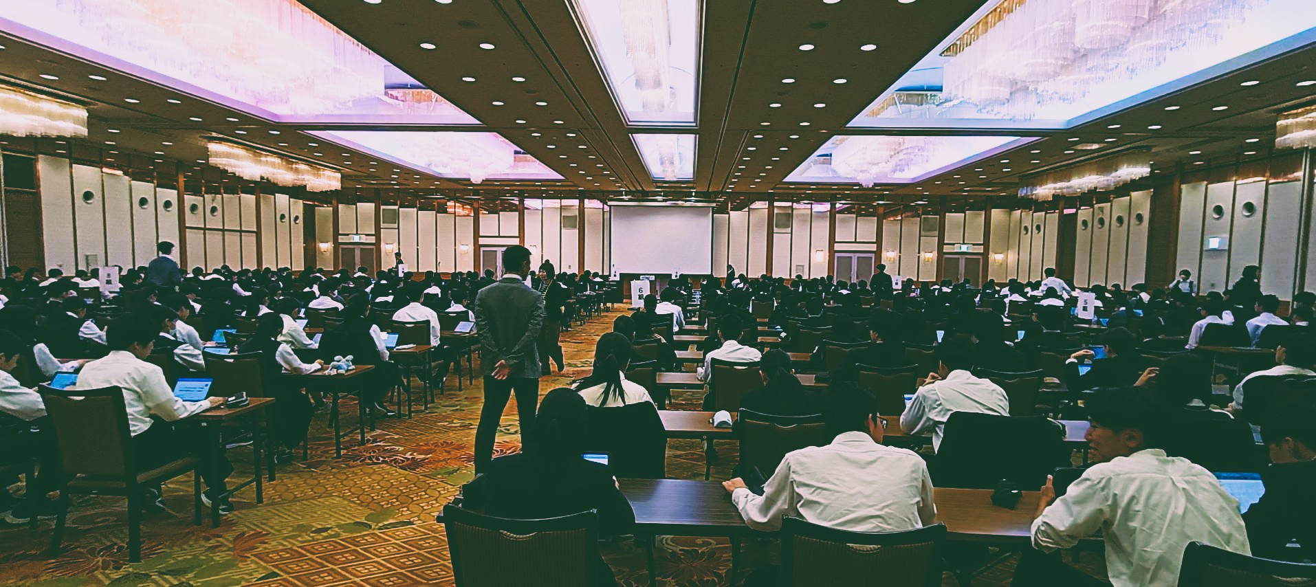 １年次校外ＨＲ　授業スタート