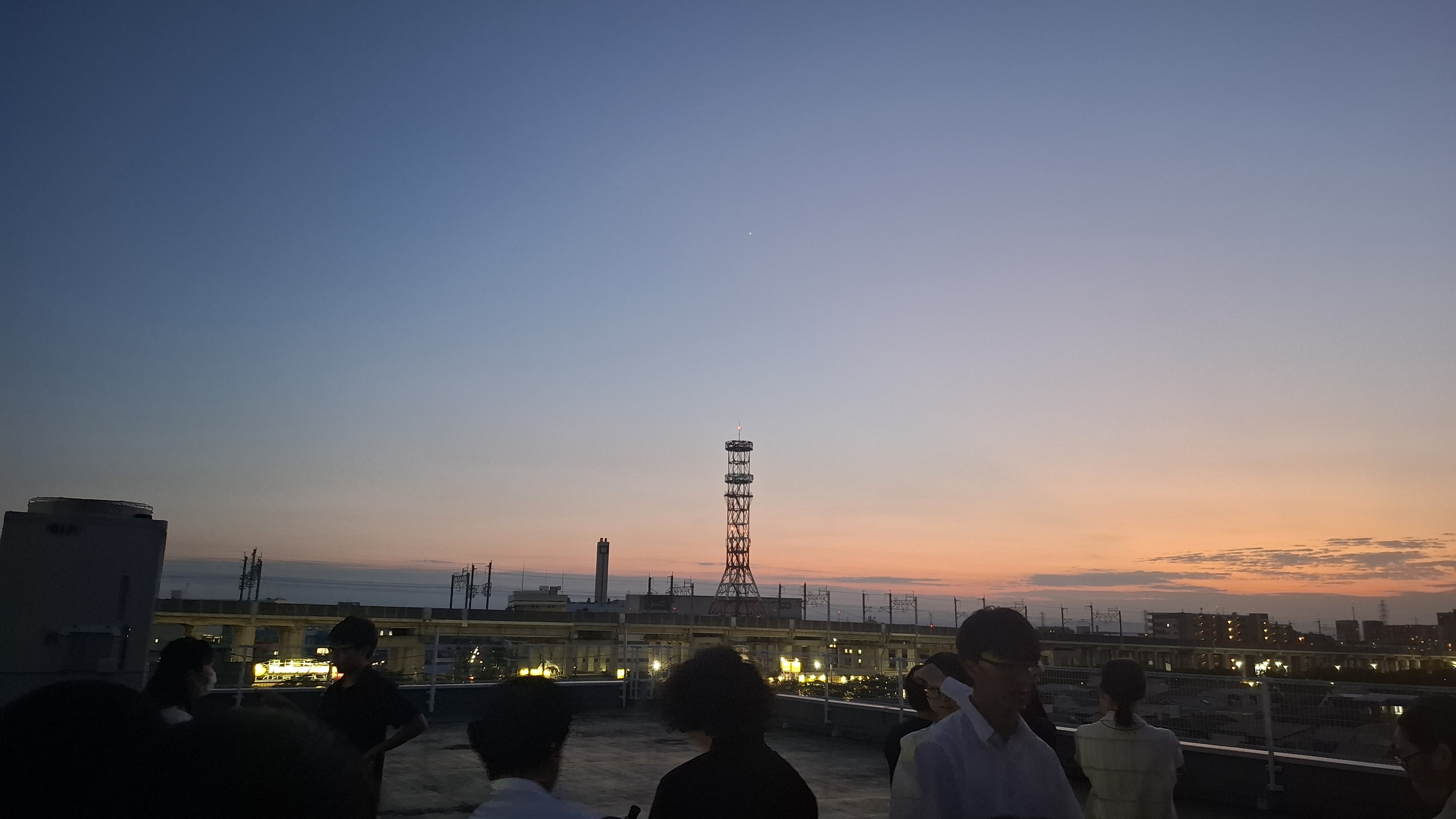 夏の校内観測会