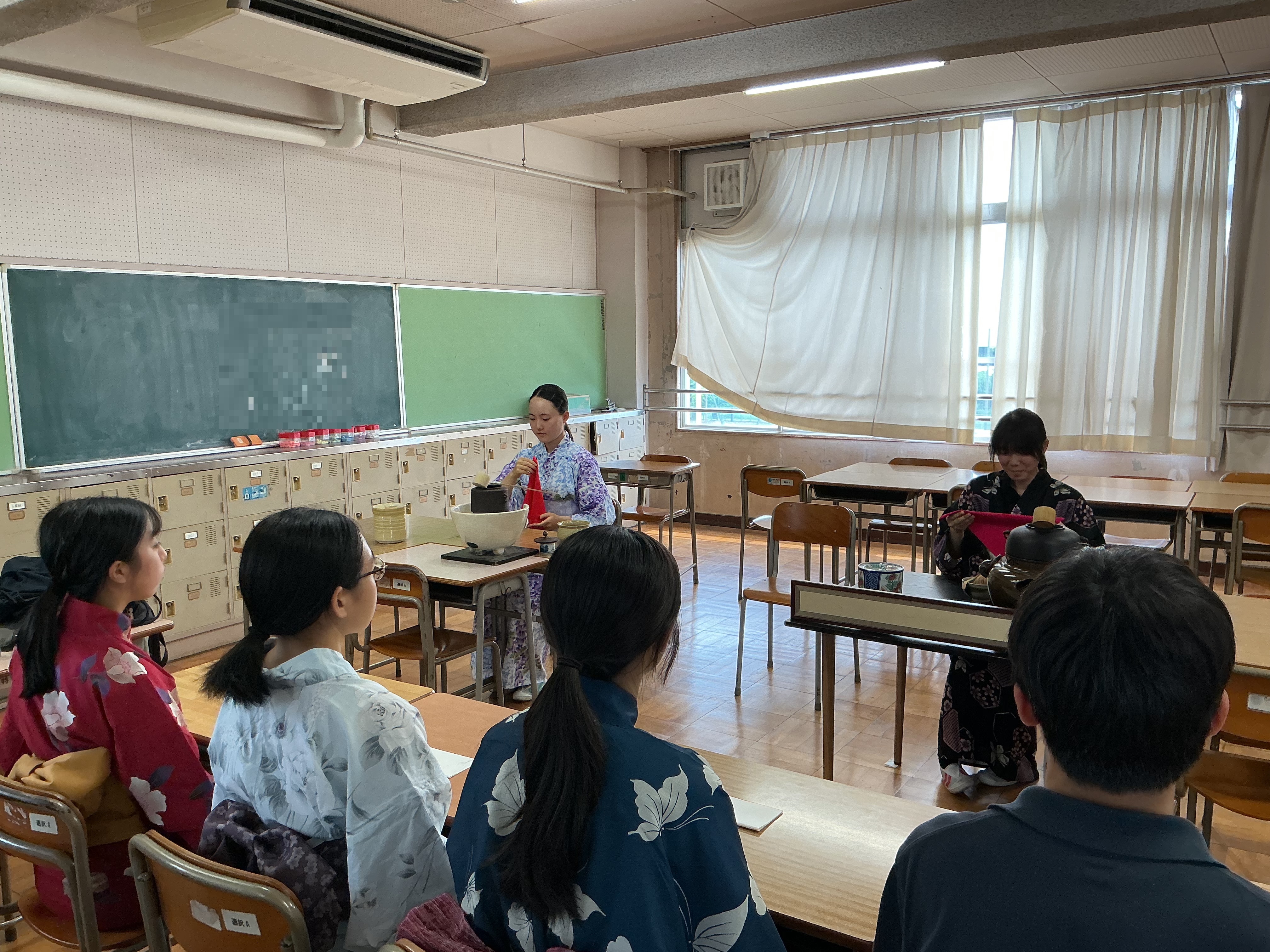 茶道部　文化祭に向けて…🍵