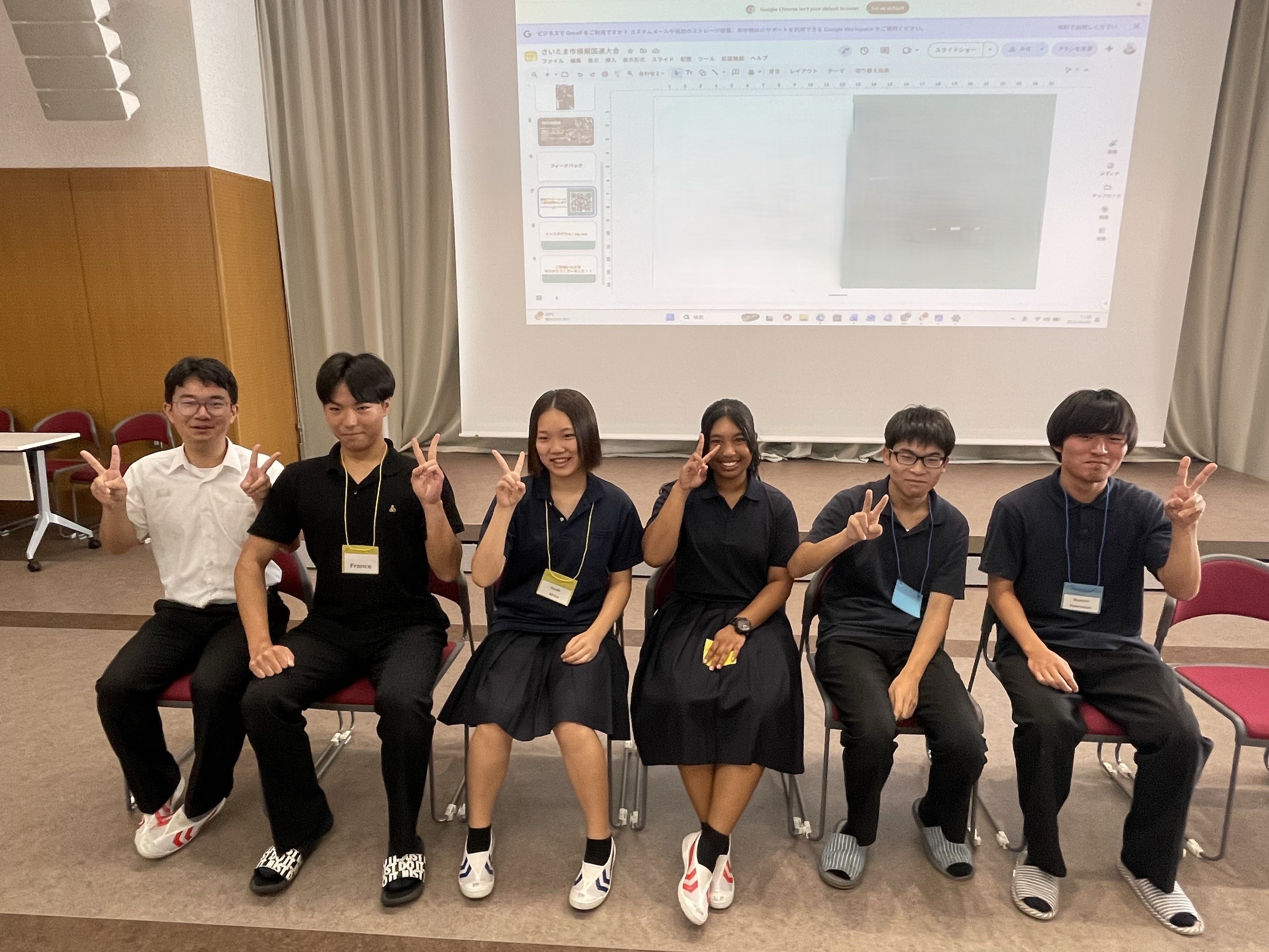 さいたま市模擬国連大会に参加しました。
