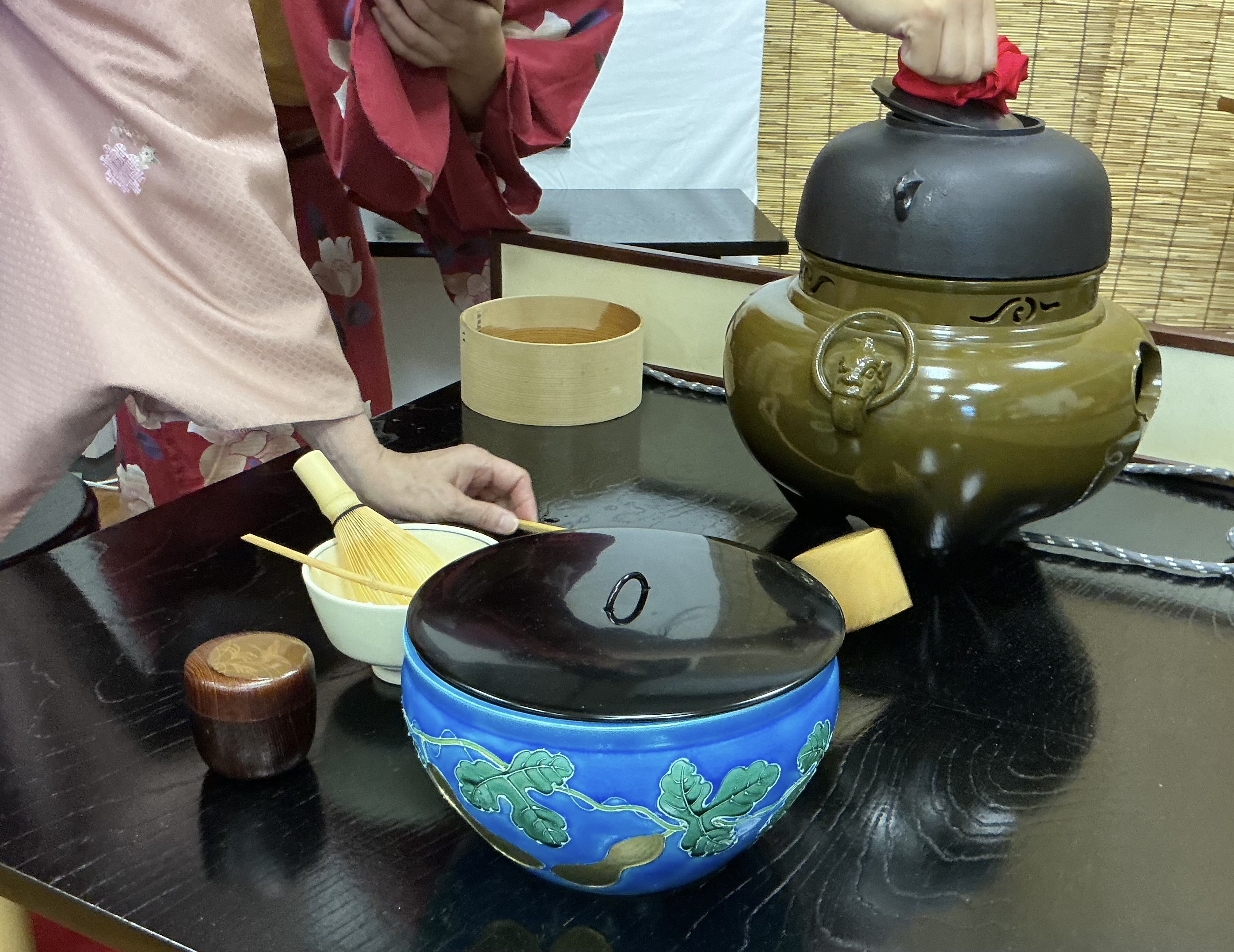 茶道部　南高祭でのお点前